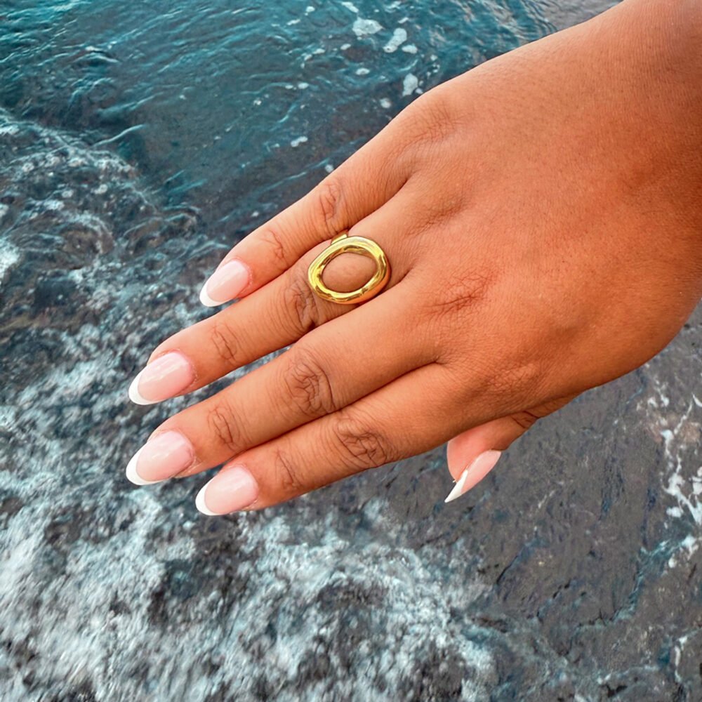 Anillo Vínculo Dorado - Imagen 2