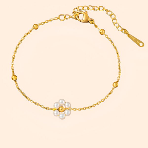 Pulsera Margarita Blanca