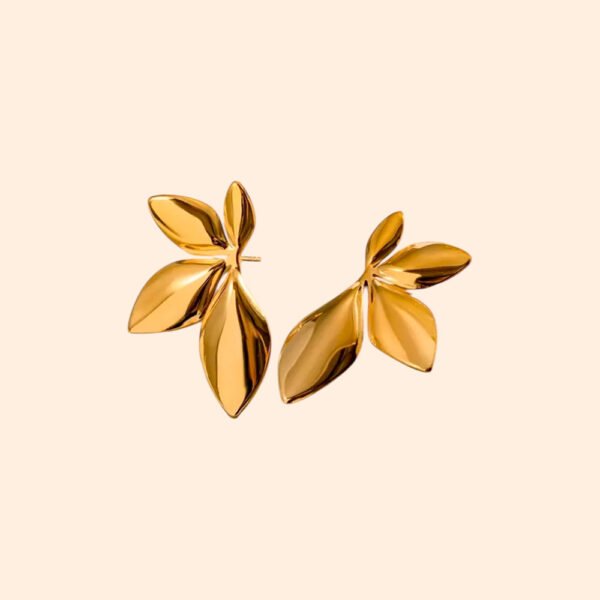 Pendientes Hojas