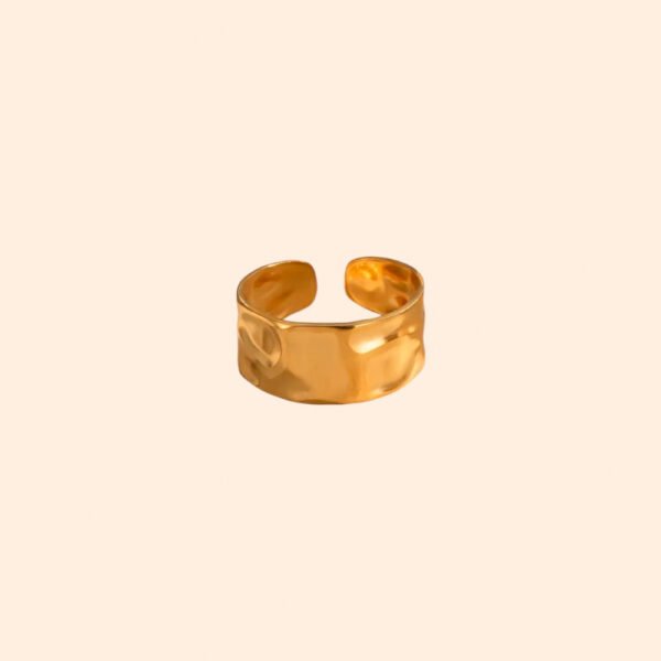 Anillo Onyx Dorado