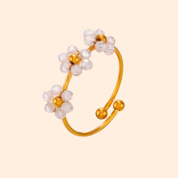 Anillo Margarita Blanca