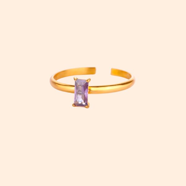 Anillo Arcoíris Lavanda